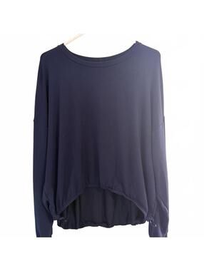 Fabletics Navy blue long sleeve top